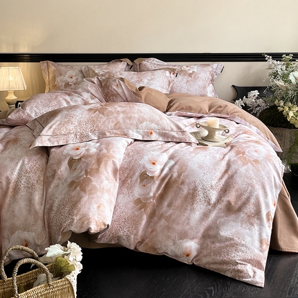 91家纺网 家纺一手货源 找家纺 （总）宜代光年 2024新款数码印花全棉磨毛四件套（产品控价小三件228，标准268，加大278，床笠款278）