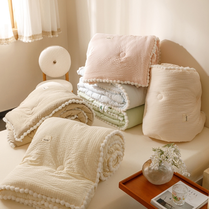 91家纺网 家纺一手货源 找家纺 （总）U被家纺 2025新款亲肤舒适糯糯兔毛冬被被子被芯