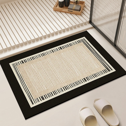 91家纺网 家纺一手货源 找家纺 （总）卡初家居（原微来） 2025新款奶油风硅藻泥吸水地垫