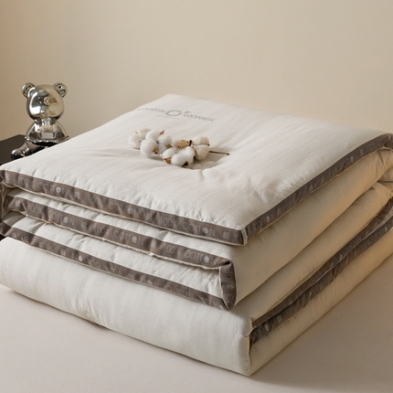 91家纺网 家纺一手货源 找家纺 （总）帕拉美拉 2025新款100%全棉七彩提花玉米被被子被芯冬被春秋被（包检测）