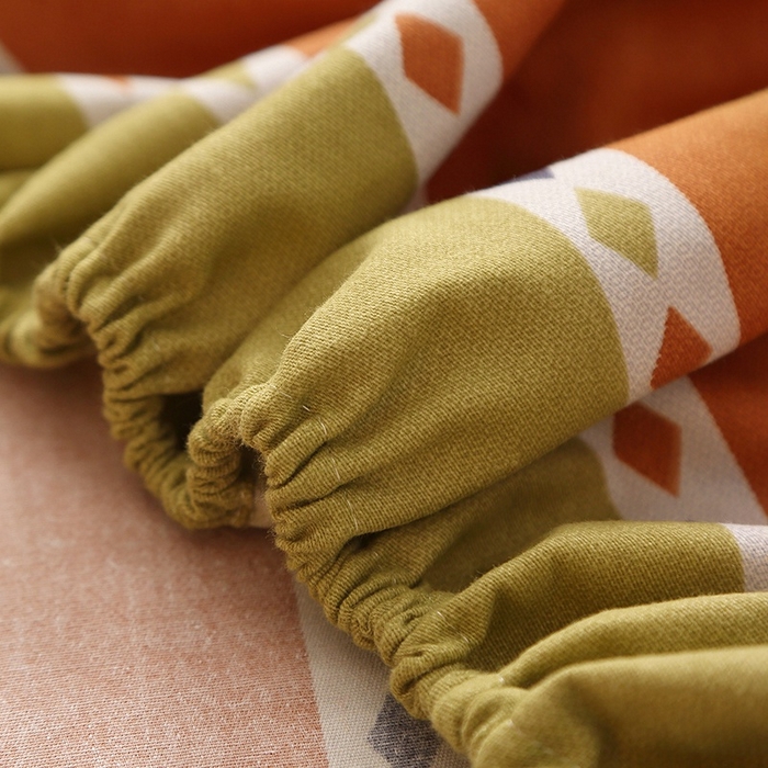 91家纺网 家纺一手货源 找家纺 晶缦家纺 2024新款典雅系-全棉活性磨毛多规格单品床笠 印象空间