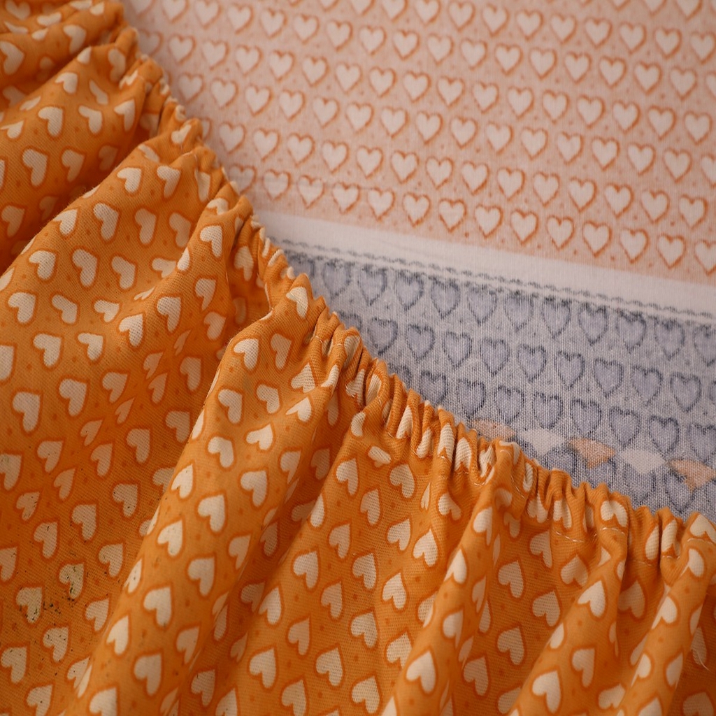 91家纺网 家纺一手货源 找家纺 晶缦家纺 2024新款典雅系-全棉活性磨毛多规格单品床笠 一鹿相伴