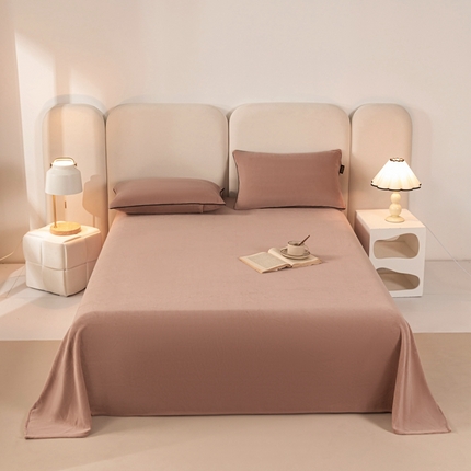 91家纺网 家纺一手货源 找家纺 （总）吾诺家居 2024 浅爱系列 牛奶绒单品 - 牛奶绒床单