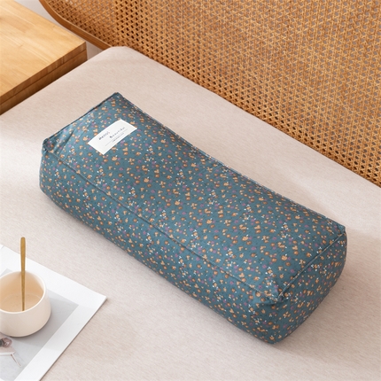 91家纺网 家纺一手货源 找家纺 （总）织布人 2024新款荞麦枕全棉小碎花宫廷长枕头硬枕全荞麦壳枕芯+枕套