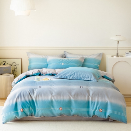 91家纺网 家纺一手货源 找家纺 （总）卓越 2025新款128*68全棉印花四件套