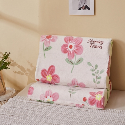 91家纺网 家纺一手货源 找家纺 （总）翎盈家纺 2024新款加厚高克重牛奶绒枕套乳胶枕专用枕套枕头套