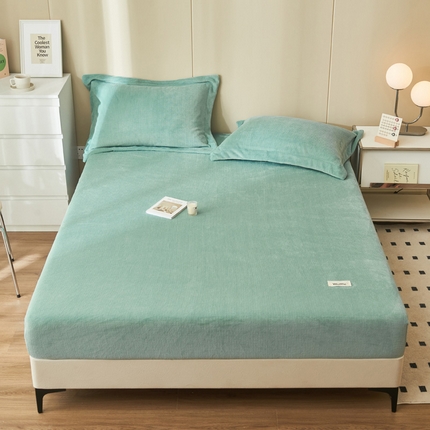 91家纺网 家纺一手货源 找家纺 （总）吾诺 2024 华夫格牛奶绒单床笠单品