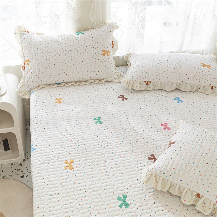 91家纺网 家纺一手货源 找家纺 美优兰 2025秋冬新款牛奶绒榻榻米垫床盖（可定制） 五彩斑斓