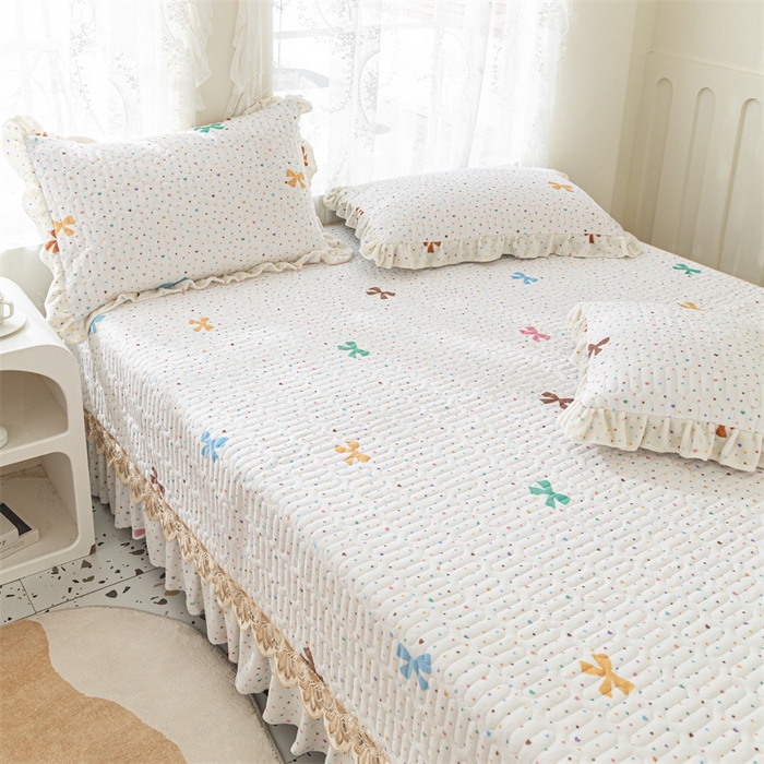 91家纺网 家纺一手货源 找家纺 美优兰 2025秋冬新款牛奶绒榻榻米垫床盖（可定制） 五彩斑斓