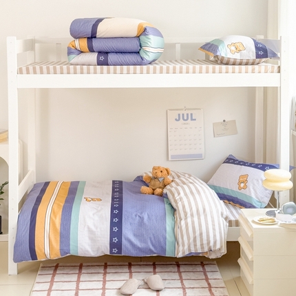 卓越 2024全棉12868印花学生宿舍三件套 安妮日记