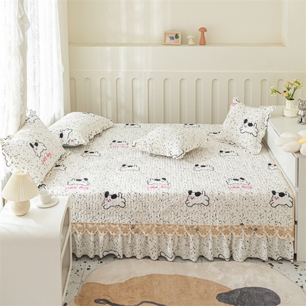 91家纺网 家纺一手货源 找家纺 （总）美优兰 2025秋冬新款牛奶绒榻榻米垫床盖（可定制）