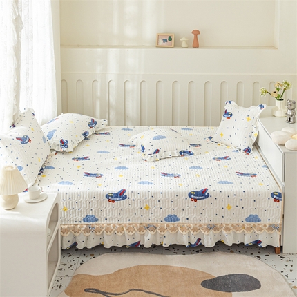 91家纺网 家纺一手货源 找家纺 （总）美优兰 2025秋冬新款牛奶绒榻榻米垫床盖（可定制）