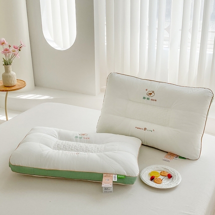 91家纺网 家纺一手货源 找家纺 （总）浩宇家纺2025新款趣眠枕芯趣棉枕头芯家用成人舒适护颈枕区间定位整头芯