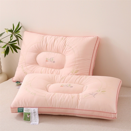 91家纺网 家纺一手货源 找家纺 （总）天意美枕芯 2024新款清清茶香枕枕头枕芯