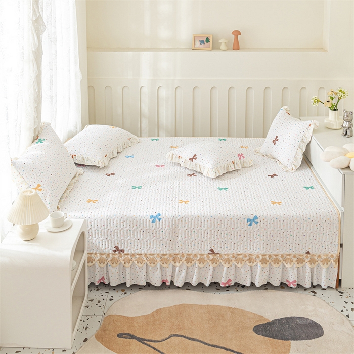 91家纺网 家纺一手货源 找家纺 美优兰 2025秋冬新款牛奶绒榻榻米垫床盖（可定制） 五彩斑斓