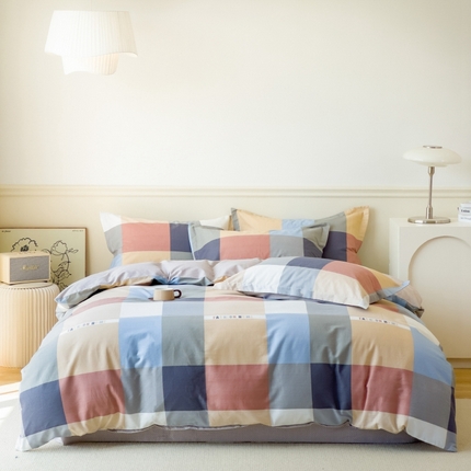 91家纺网 家纺一手货源 找家纺 （总）卓越 2025新款128*68全棉印花四件套