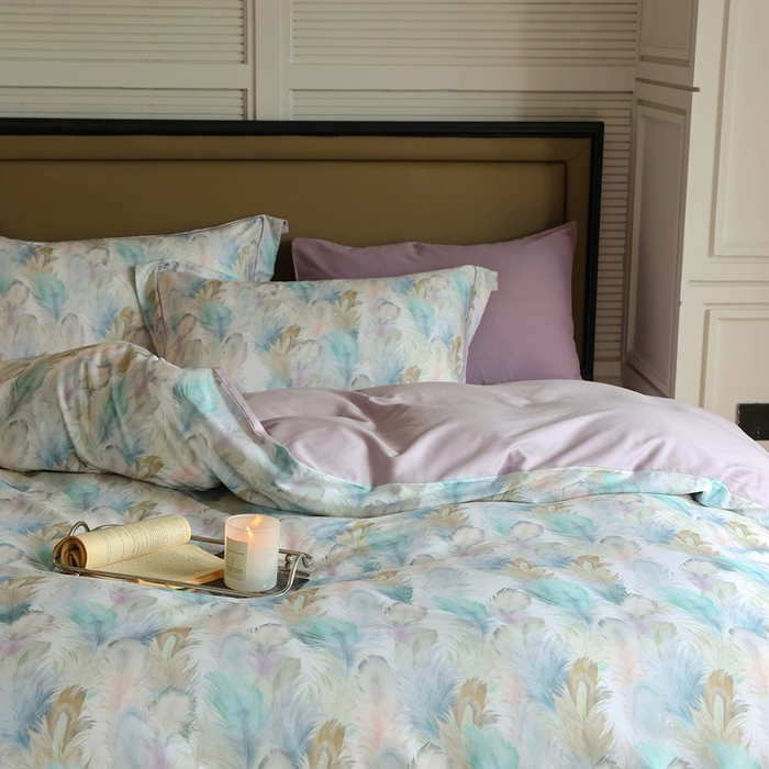 91家纺网 家纺一手货源 找家纺 久典家居 2024新款60S天丝棉数码磨毛四件套 漫行