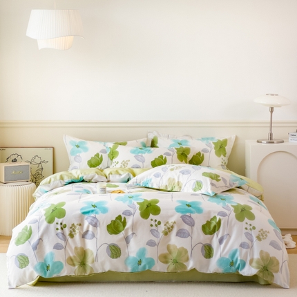 91家纺网 家纺一手货源 找家纺 （总）卓越 2025新款128*68全棉印花四件套