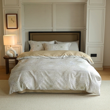 91家纺网 家纺一手货源 找家纺 （总）久典家居 2024新款60S天丝棉数码磨毛四件套