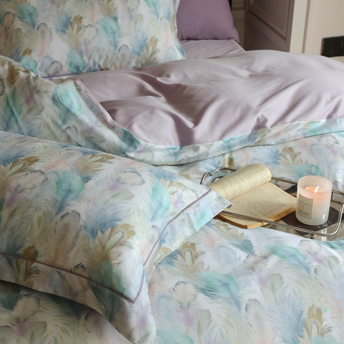 91家纺网 家纺一手货源 找家纺 久典家居 2024新款60S天丝棉数码磨毛四件套 漫行