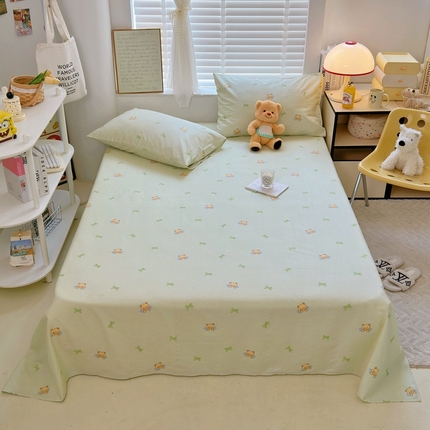 91家纺网 家纺一手货源 找家纺 （总）TT.one 塔塔家居 2025新款卡通风全棉印花单床单