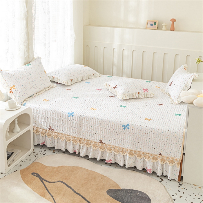 91家纺网 家纺一手货源 找家纺 美优兰 2025秋冬新款牛奶绒榻榻米垫床盖（可定制） 五彩斑斓