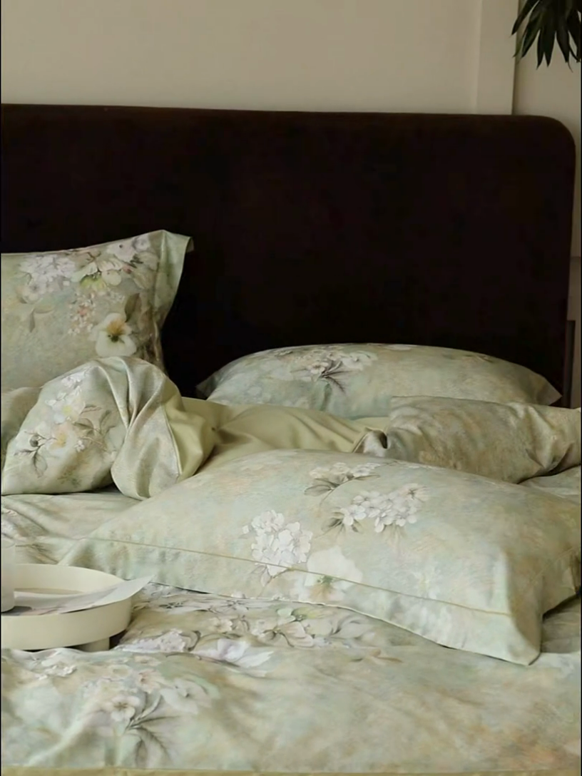 91家纺网 家纺一手货源 找家纺 久典家居 2024新款60S天丝棉数码磨毛四件套 漫行