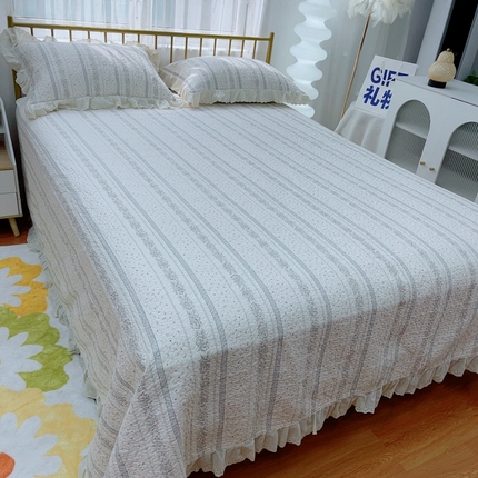 2024新款亲肤舒适法式床盖三件套 星座