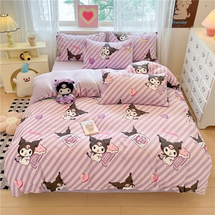 91家纺网 家纺一手货源 找家纺 （总）佰亿莱 2024新款高克重牛奶绒四件套