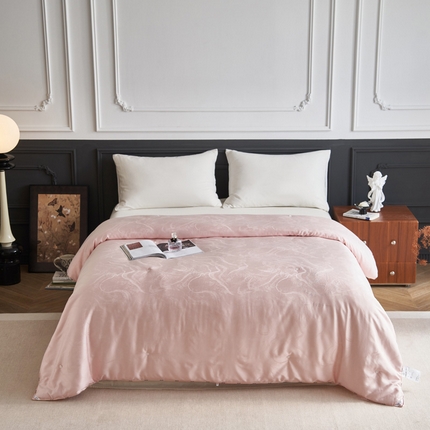 91家纺网 家纺一手货源 找家纺 （总）莱福仕家纺 2024新款彩丝大提花蚕丝被冬被被子被芯