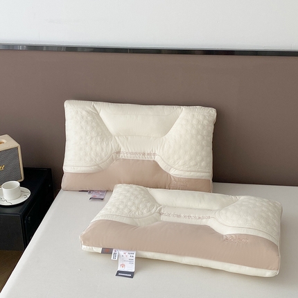 91家纺网 家纺一手货源 找家纺 （总）浩宇家纺 2025新款秋冬新款空气动力枕芯舒适护颈成人家用枕头芯48×74cm