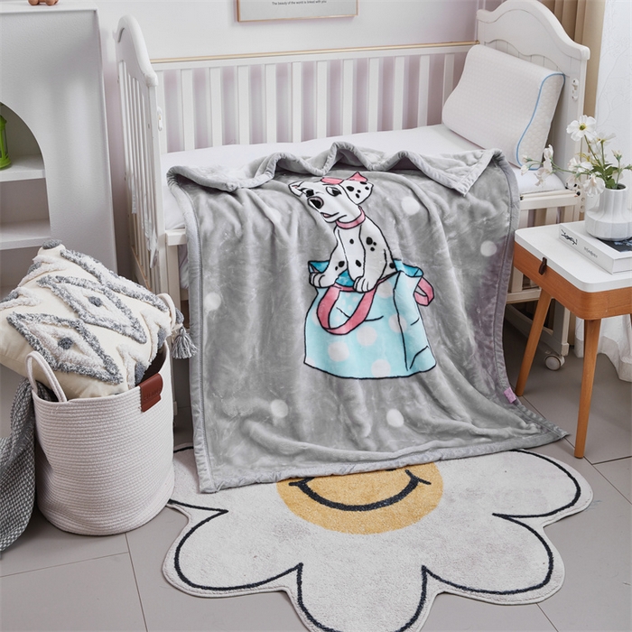 91家纺网 家纺一手货源 找家纺 （总）凯轩毛毛毯毯子网销专供 2024新款加厚保暖儿童印花云毛毯毯子系列