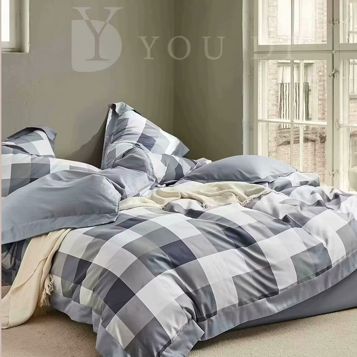 91家纺网 家纺一手货源 找家纺 （总1）未来家居 未来家居 2024新款优帝100支贡缎长绒棉四件套