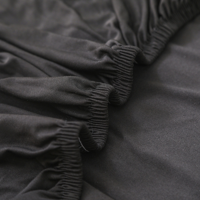 91家纺网 家纺一手货源 找家纺 千彤沙发垫 2024新款高弹力牛奶丝全包电视机防尘罩 黑色