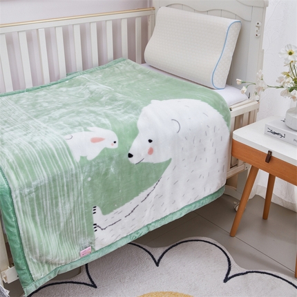 91家纺网 家纺一手货源 找家纺 （总）凯轩毛毛毯毯子网销专供 2024新款加厚保暖儿童印花云毛毯毯子系列