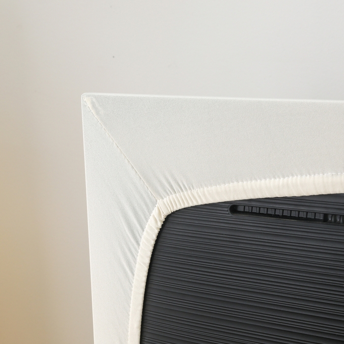 91家纺网 家纺一手货源 找家纺 千彤沙发垫 2024新款高弹力牛奶丝全包电视机防尘罩 米白