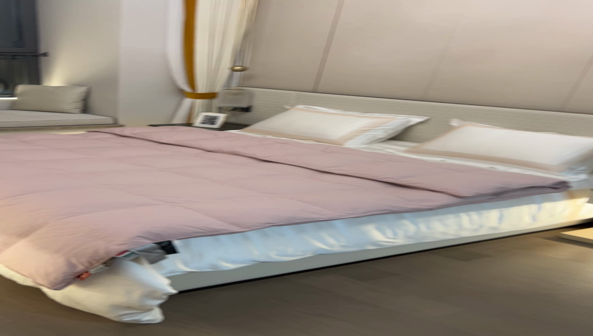 91家纺网 家纺一手货源 找家纺 静若居 2024新款方格提花双层羽绒被壳爆款推荐羽绒被壳厂家直销 西西里豆沙色2