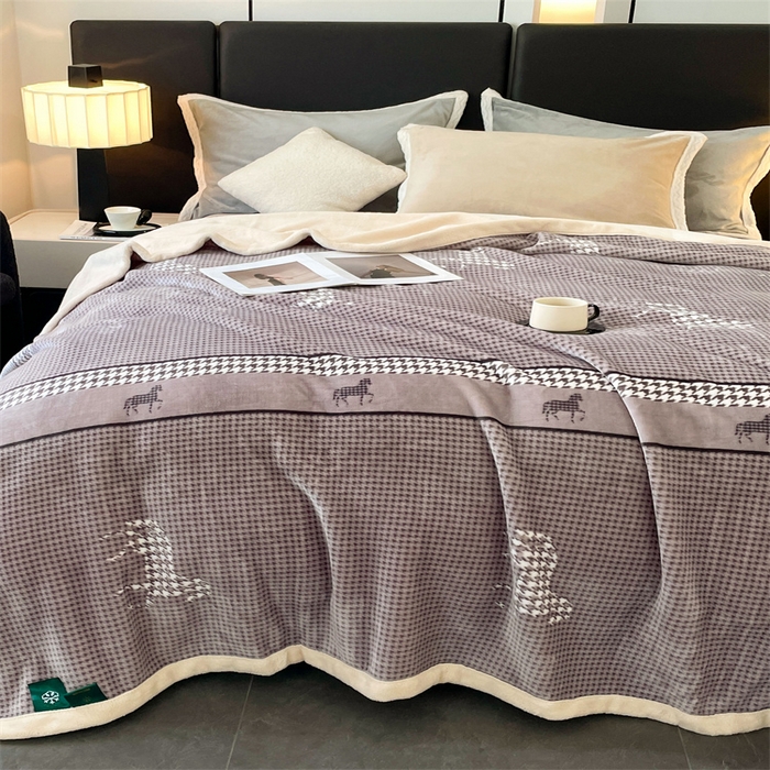 91家纺网 家纺一手货源 找家纺 凯轩毛毛毯毯子网销专供 2024新款雪绒棉四季毛毯毯子盖毛毯毯子毛毯毯子子 神马