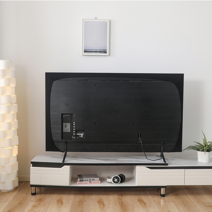 91家纺网 家纺一手货源 找家纺 千彤沙发垫 2024新款高弹力牛奶丝全包电视机防尘罩 黑色