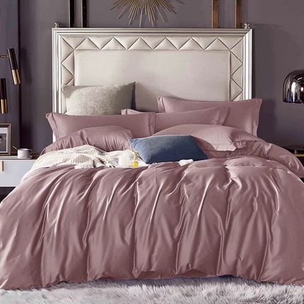 91家纺网 家纺一手货源 找家纺 （总）未来家居 新款60支高支高密长绒棉纯色拉链款四件套