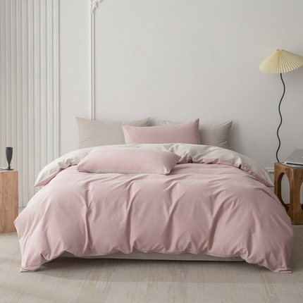 91家纺网 家纺一手货源 找家纺 （总）ONE TWO ONE 121 2024新品【高支高密双拼磨毛四件套】长绒棉被套床单床笠被子被芯枕头枕芯空调被夏凉被蚊帐凉席