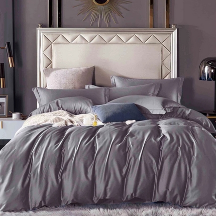 91家纺网 家纺一手货源 找家纺 （总）未来家居 新款60支高支高密长绒棉纯色拉链款四件套