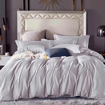 91家纺网 家纺一手货源 找家纺 （总）未来家居 新款60支高支高密长绒棉纯色拉链款四件套