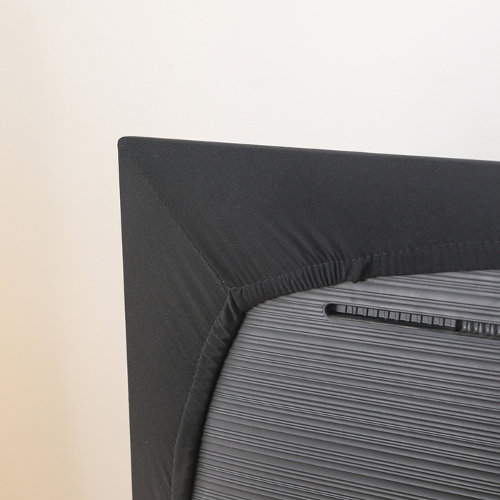 91家纺网 家纺一手货源 找家纺 千彤沙发垫 2024新款高弹力牛奶丝全包电视机防尘罩 黑色