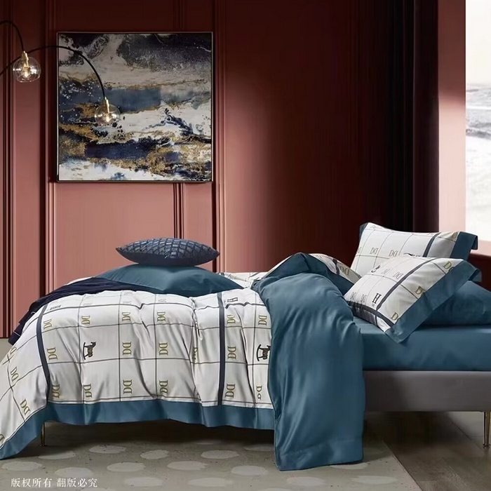 91家纺网 家纺一手货源 找家纺 （总1）未来家居 未来家居 2024新款优帝100支贡缎长绒棉四件套