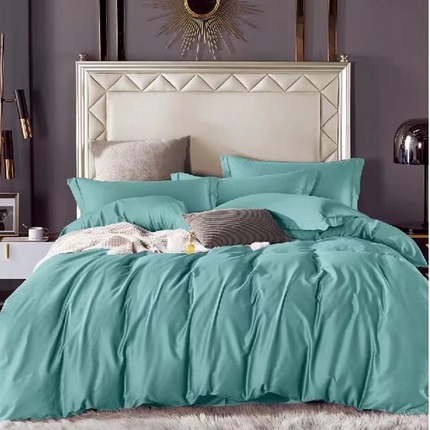 91家纺网 家纺一手货源 找家纺 （总）未来家居 新款60支高支高密长绒棉纯色拉链款四件套