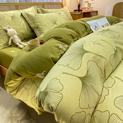 91家纺网 家纺一手货源 找家纺 （总）丝芙妮家居 2024新款全棉磨毛四件套