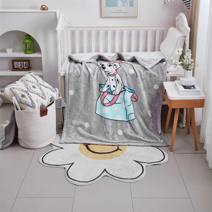 91家纺网 家纺一手货源 找家纺 （总）凯轩毛毛毯毯子网销专供 2024新款加厚保暖儿童印花云毛毯毯子系列