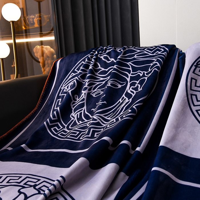 91家纺网 家纺一手货源 找家纺 爵仕 2024高档锦狐绒毛毯复合毯奢华复古绒毯爱马风格 四范