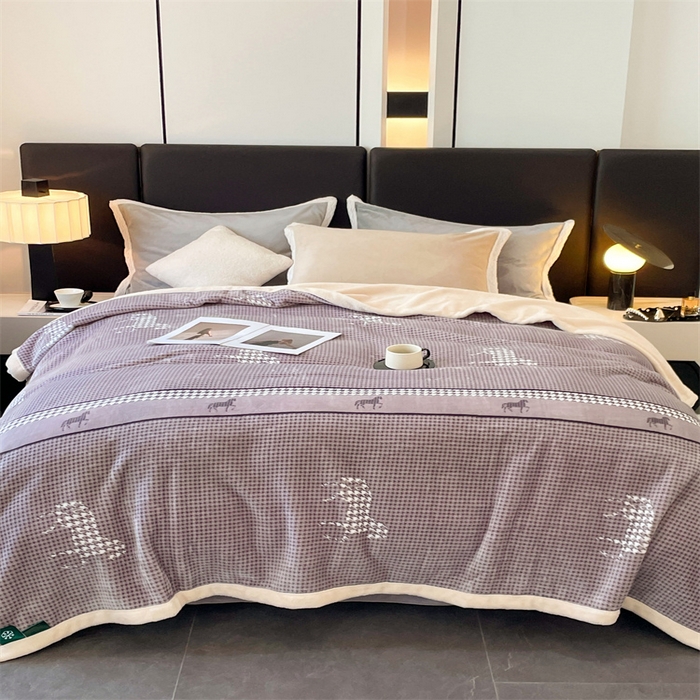 91家纺网 家纺一手货源 找家纺 凯轩毛毛毯毯子网销专供 2024新款雪绒棉四季毛毯毯子盖毛毯毯子毛毯毯子子 神马